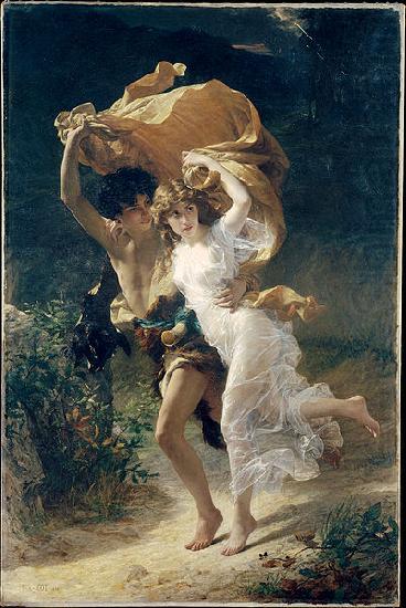 Pierre Auguste Cot The Storm china oil painting image
